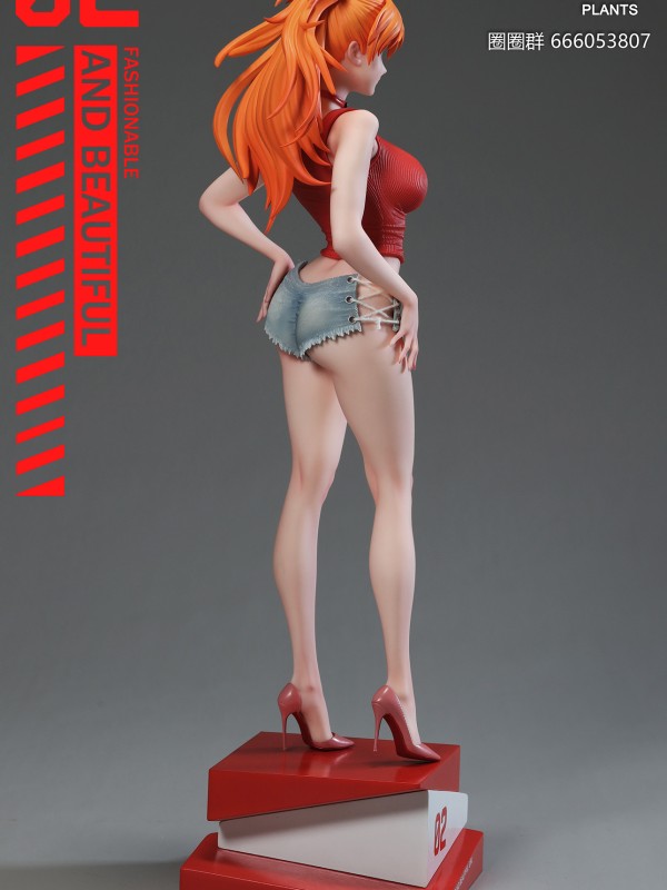 The Summer Plants Studio EVA School Beauty Asuka Hot Sexy 1/6 Statue